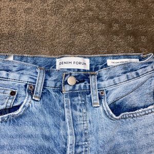 Denim Forum Ripped Denim